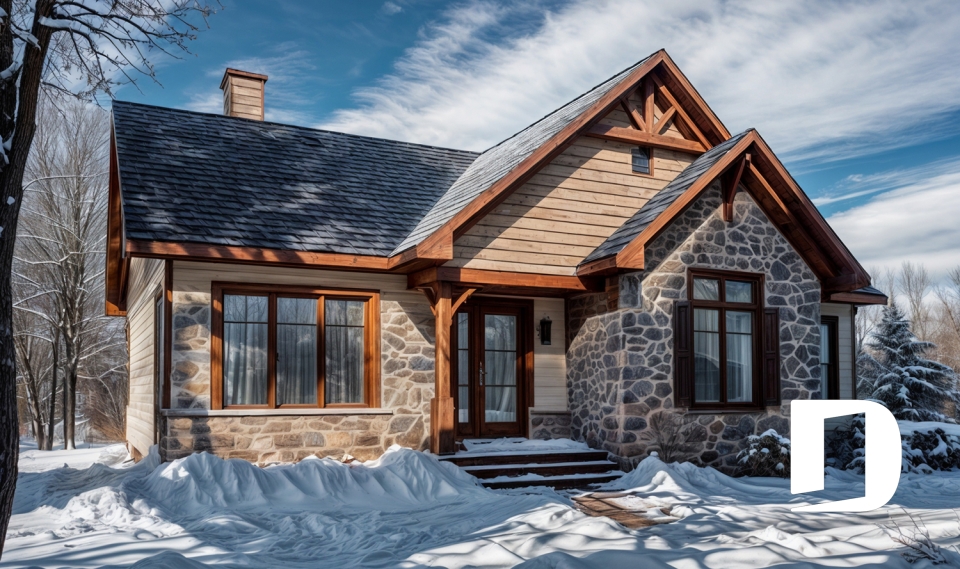 Vue avant - MODÈLE DE BASE -  - Aspen Creek