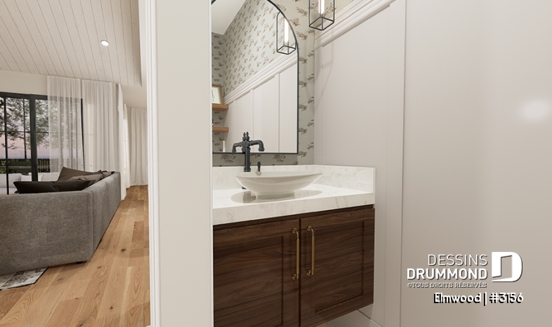 Photo Demi salle de bain - Elmwood