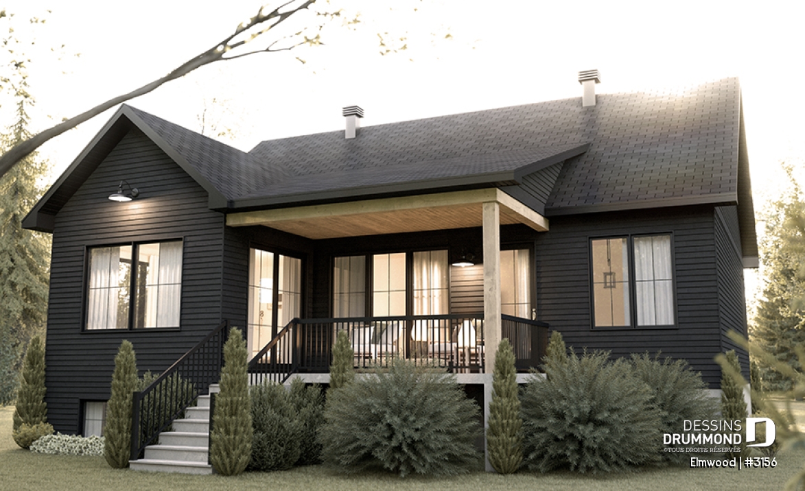 Vue arrière - MODÈLE DE BASE - Elmwood