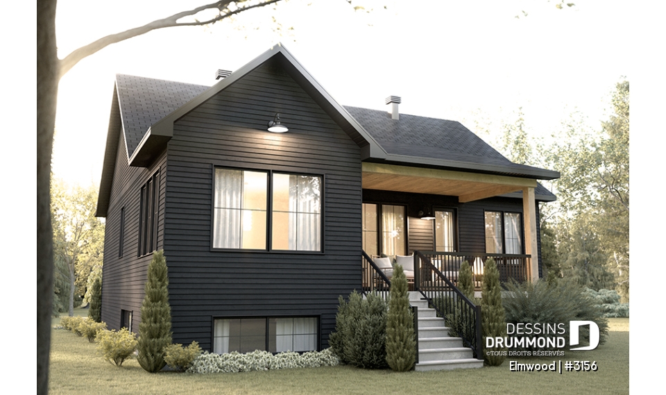 Vue arrière - MODÈLE DE BASE - Elmwood