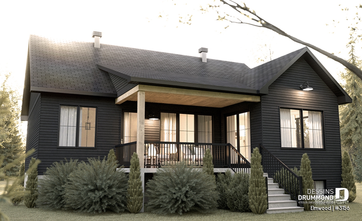 Vue arrière - MODÈLE DE BASE - Elmwood