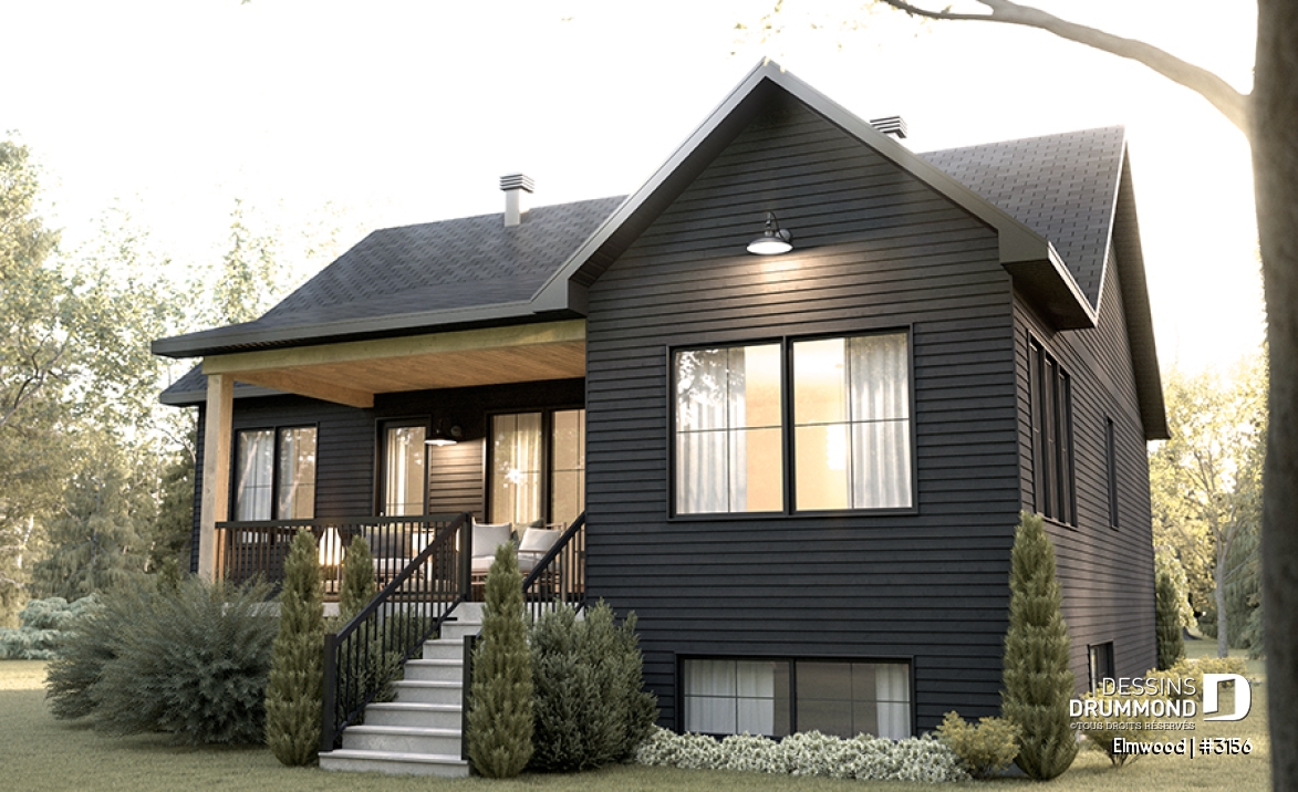 Vue arrière - MODÈLE DE BASE - Elmwood