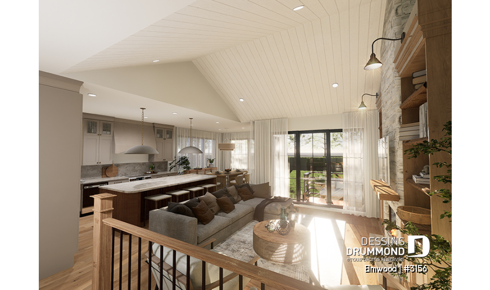 Vue arrière - MODÈLE DE BASE - Elmwood