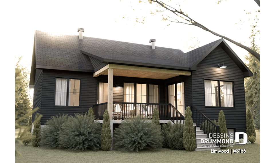 Vue arrière - MODÈLE DE BASE - Elmwood