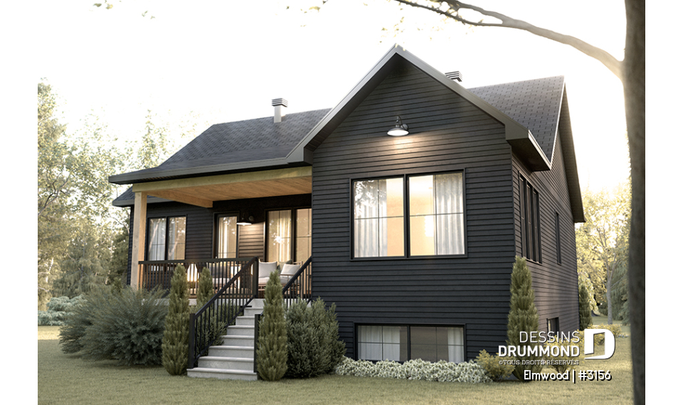 Vue arrière - MODÈLE DE BASE - Elmwood