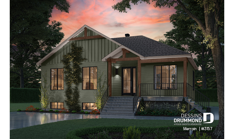 Version couleur no. 1 - Vue avant - Merrain 