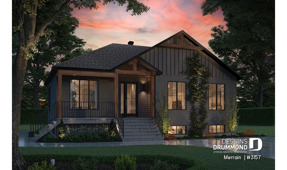 Version couleur no. 2 - Vue avant - Merrain 