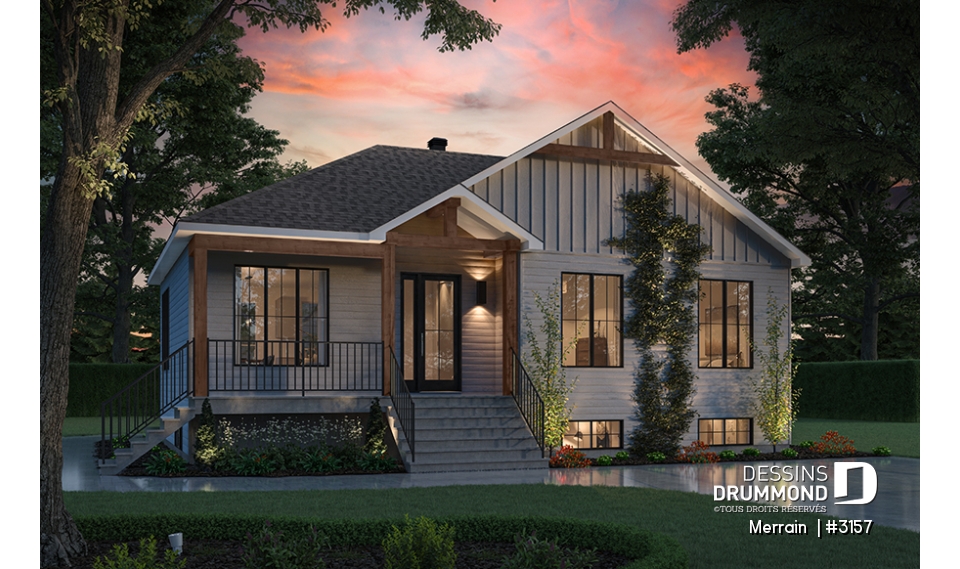 Version couleur no. 3 - Vue avant - Merrain 