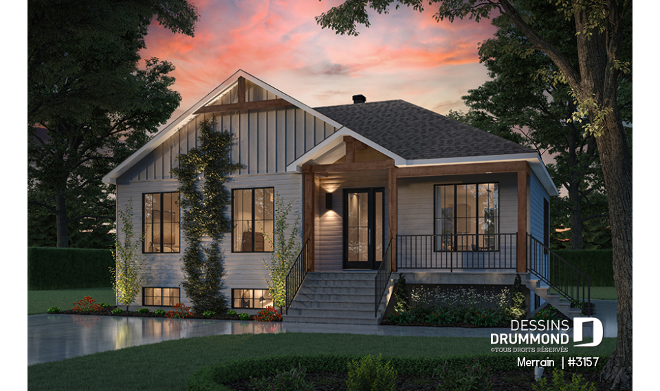 Version couleur no. 3 - Vue avant - Merrain 
