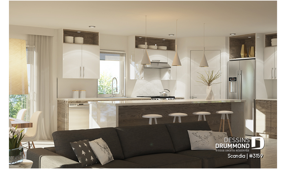 Vue intérieure - Scandia