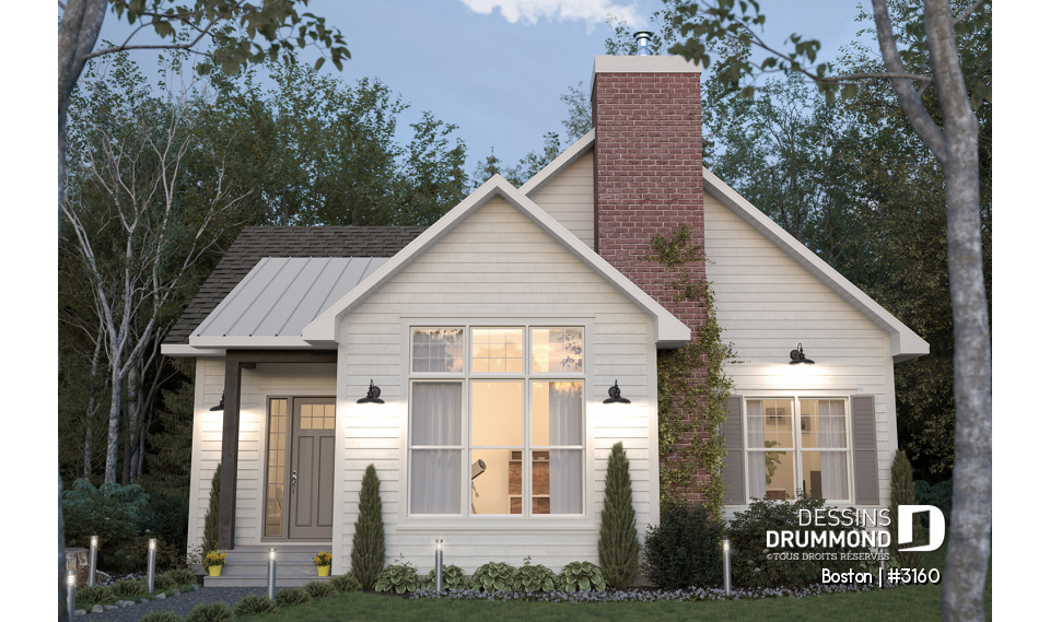 Vue avant - MODÈLE DE BASE - Boston