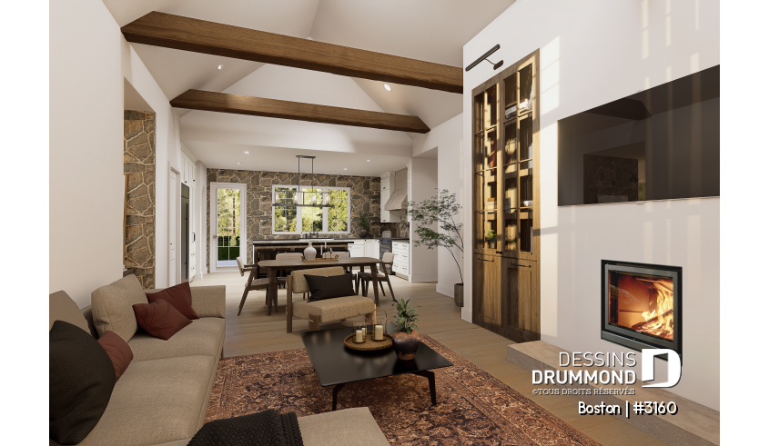 Vue intérieure - Boston