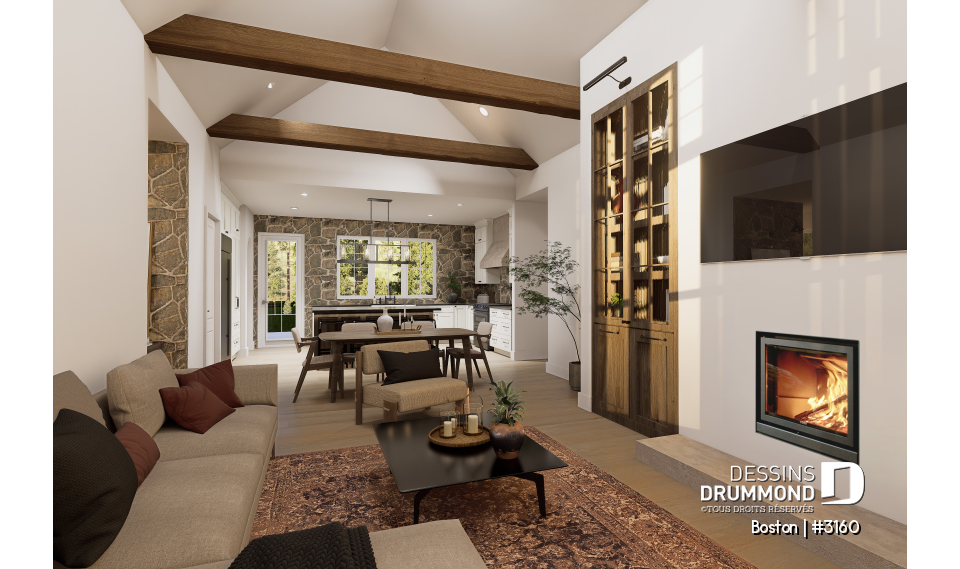 Vue intérieure - Boston