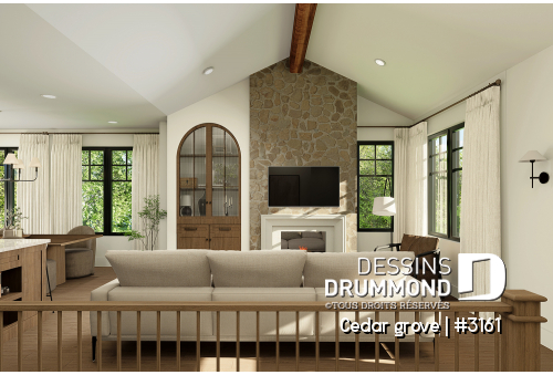 Photo Salle de séjour - Cedar grove