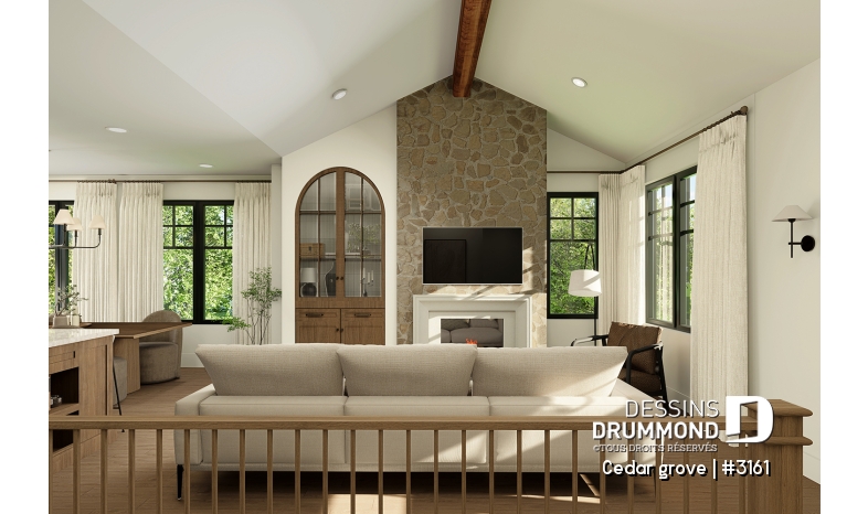 Photo Salle de séjour - Cedar grove