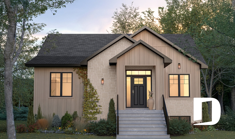 Vue avant - MODÈLE DE BASE -  - Cedar grove