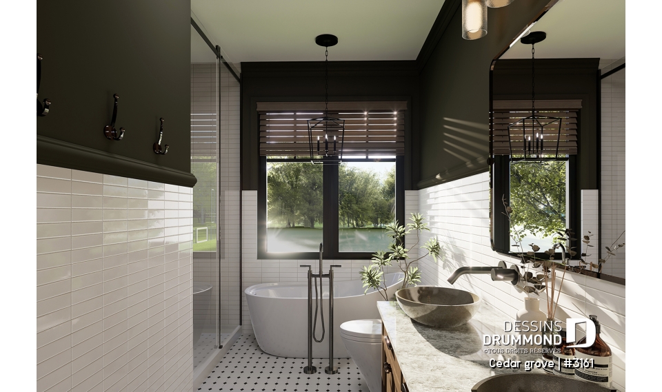 Vue intérieure - Cedar grove