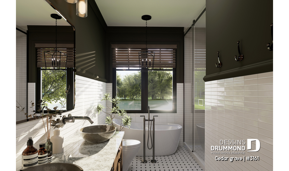 Vue intérieure - Cedar grove