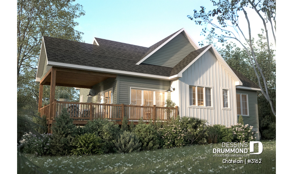 Vue arrière - MODÈLE DE BASE - Châtelain