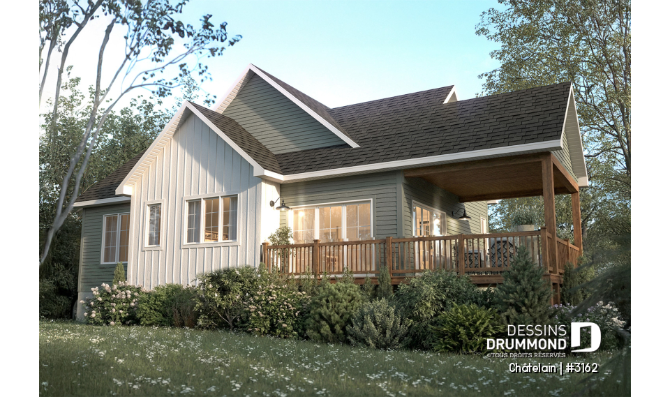 Vue arrière - MODÈLE DE BASE - Châtelain