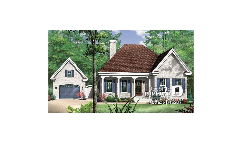 Vue avant - MODÈLE DE BASE - Mauricie