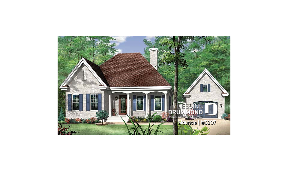 Vue avant - MODÈLE DE BASE - Mauricie