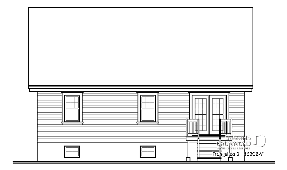 Élévation arrière - Frangelica 2