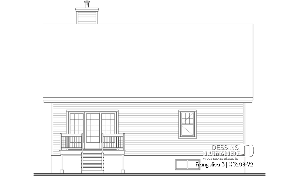 Élévation arrière - Frangelica 3