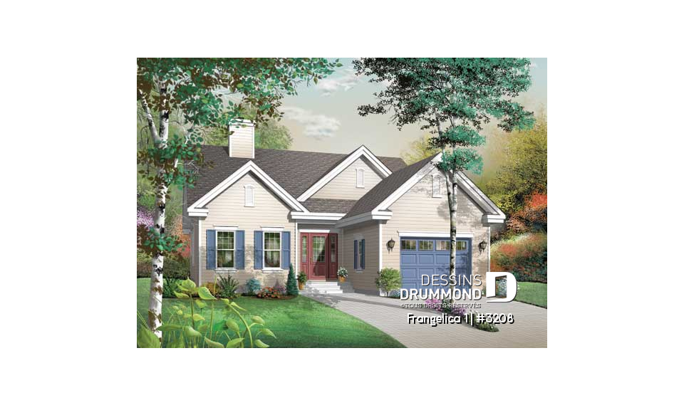 Vue avant - MODÈLE DE BASE - Frangelica 1