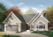Vue avant - MODÈLE DE BASE - Bungalow style rustique, 3 chambres, garage avec espace boni au-dessus - Creole 2