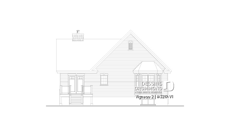 Vue arrière - MODÈLE DE BASE - Vigneau 2