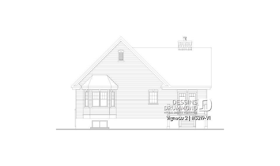 Vue arrière - MODÈLE DE BASE - Vigneau 2