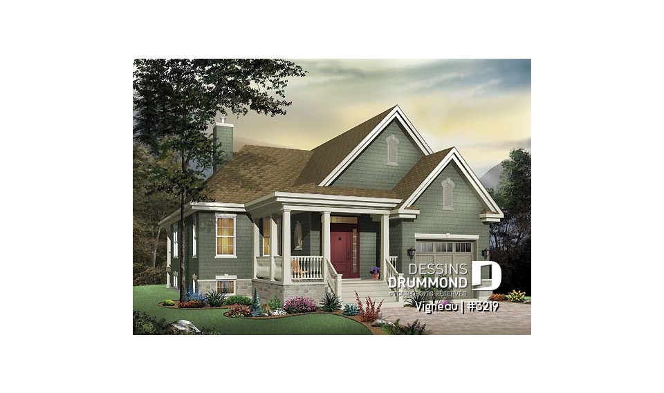 Vue avant – Modèle ORIGINAL - Vigneau