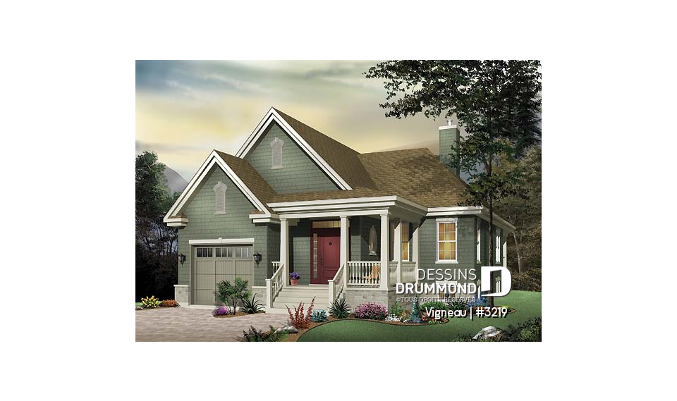 Vue avant – Modèle ORIGINAL - Vigneau