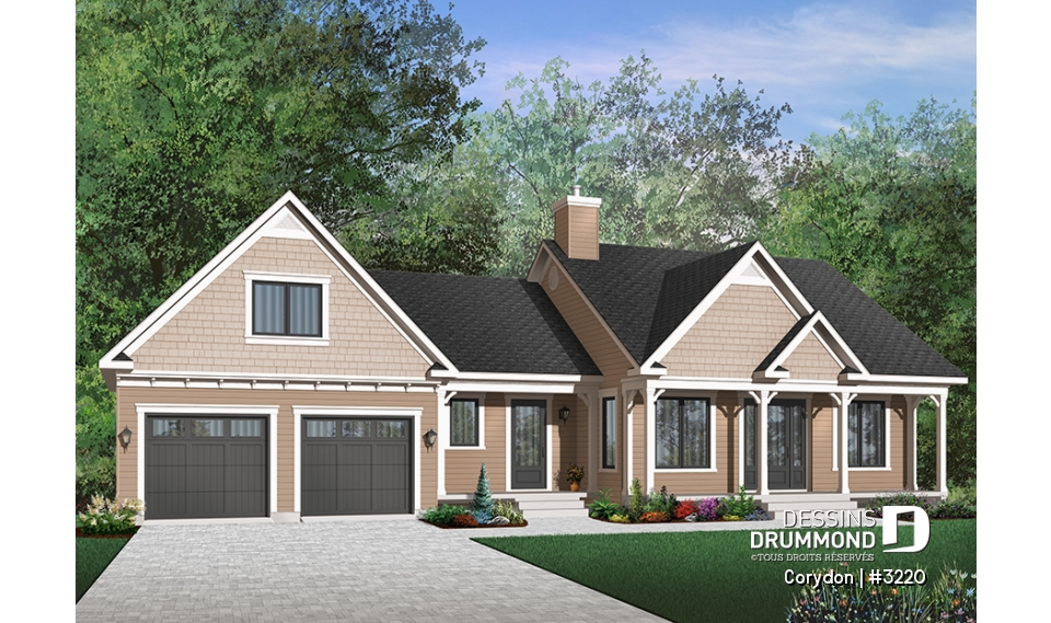 Vue avant - MODÈLE DE BASE - Corydon