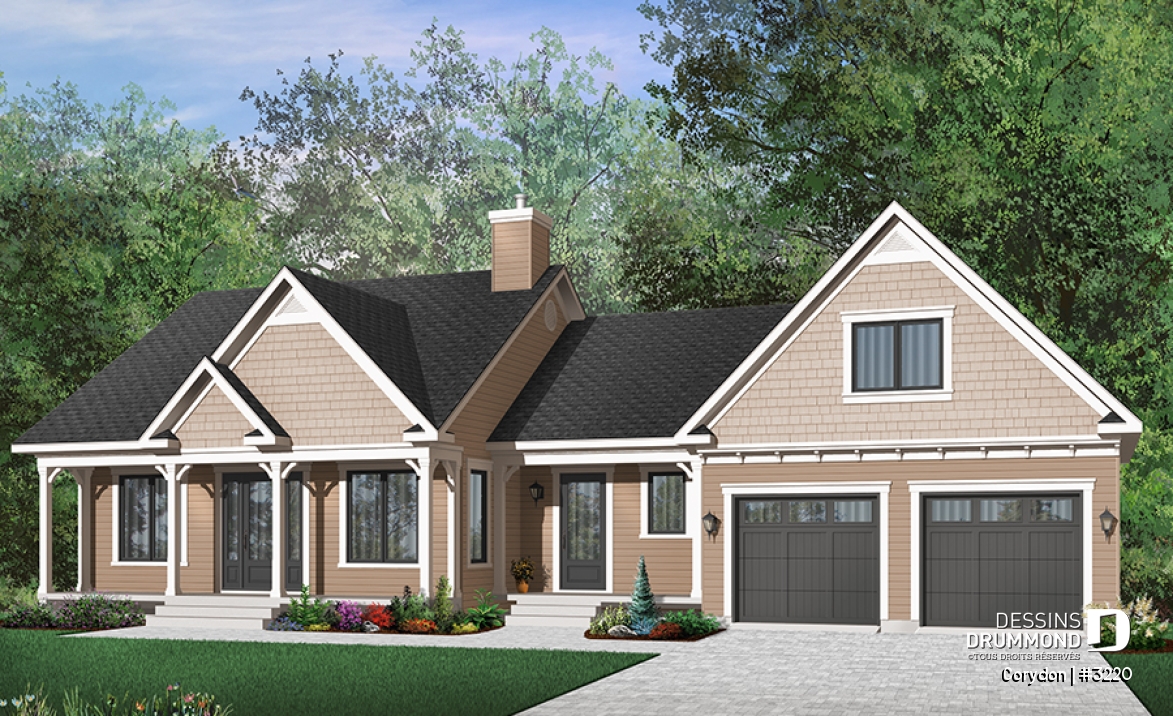 Vue avant - MODÈLE DE BASE - Corydon