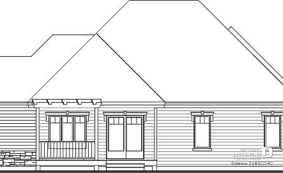 Vue avant - MODÈLE DE BASE - Camrose 3