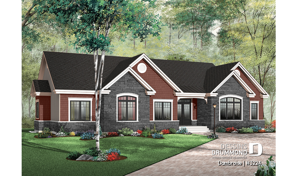 Vue avant - MODÈLE DE BASE - Dambroise