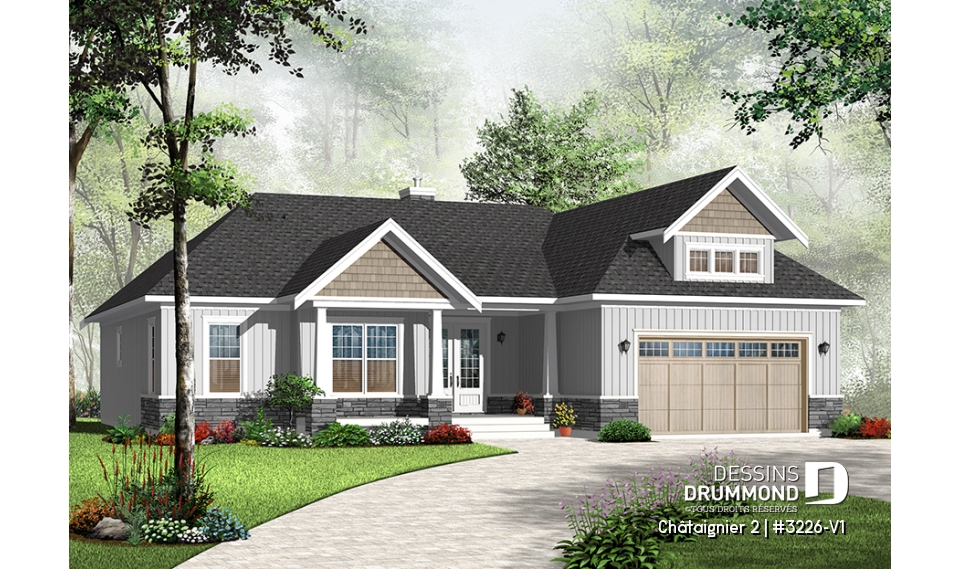 Version couleur no. 3 - Vue avant - Châtaignier 2