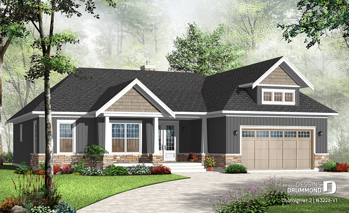 Version couleur no. 4 - Vue avant - Châtaignier 2