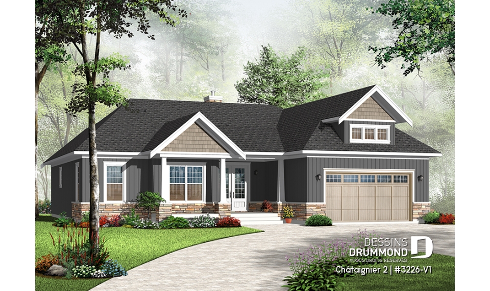 Version couleur no. 4 - Vue avant - Châtaignier 2