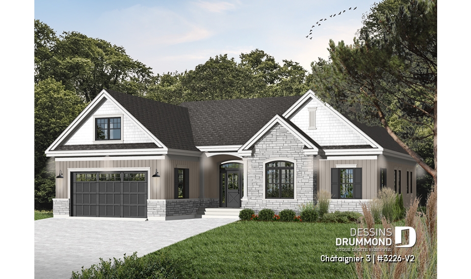 Version couleur no. 4 - Vue avant - Châtaignier 3