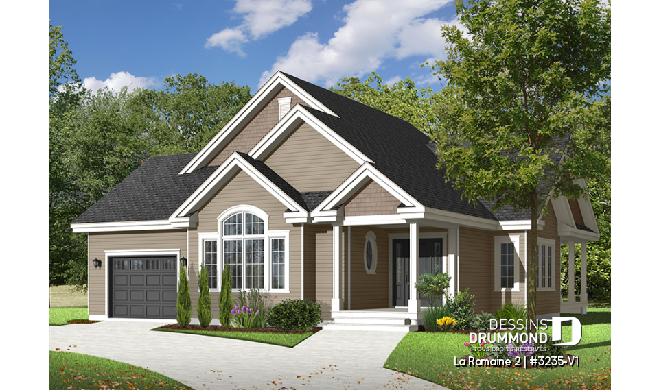 Version couleur no. 3 - Vue avant - La Romaine 2