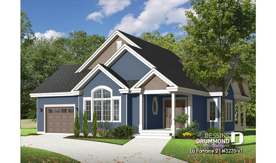 Version couleur no. 6 - Vue avant - La Romaine 2