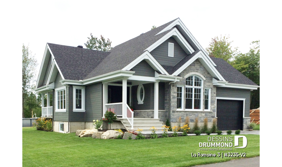 Vue avant - MODÈLE DE BASE - La Romaine 3
