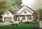 Vue avant - MODÈLE DE BASE - Bungalow de 2 chambres avec galerie couverte et grand garage - Condord