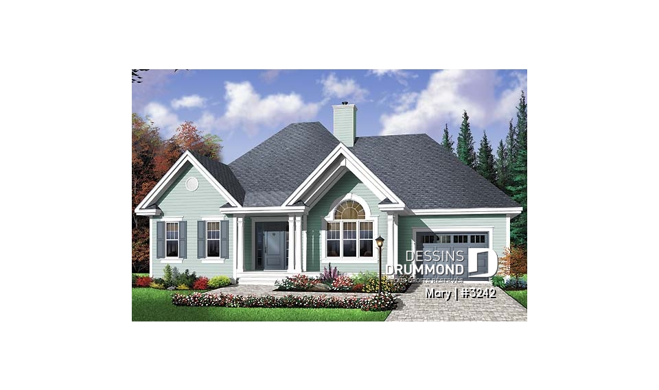 Vue avant - MODÈLE DE BASE - Mary