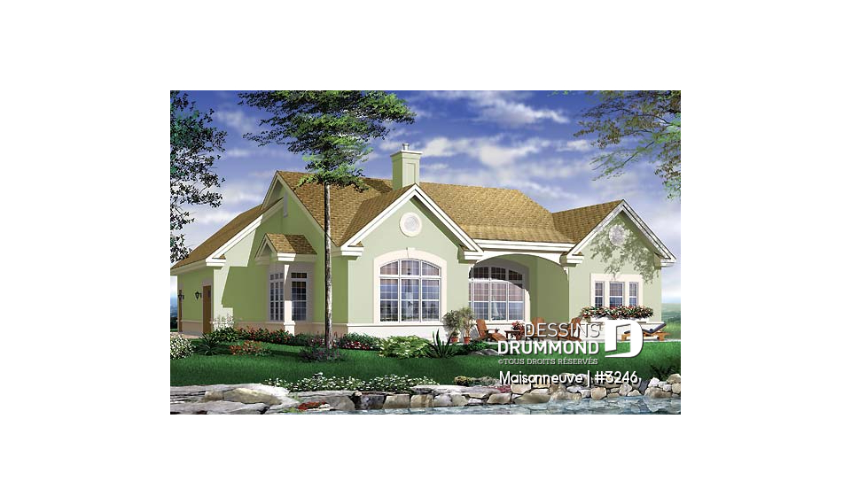 Vue arrière - MODÈLE DE BASE - Maisonneuve