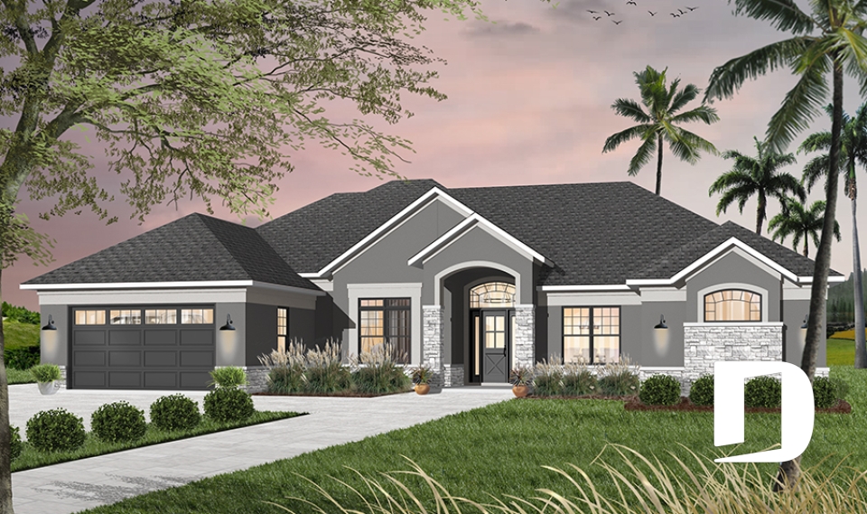 Vue avant - MODÈLE DE BASE -  - Castellan