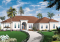 Vue avant - MODÈLE DE BASE - Maison luxueuse et spacieuse, 4 chambres, garage triple, plafond 10' - Casablanca